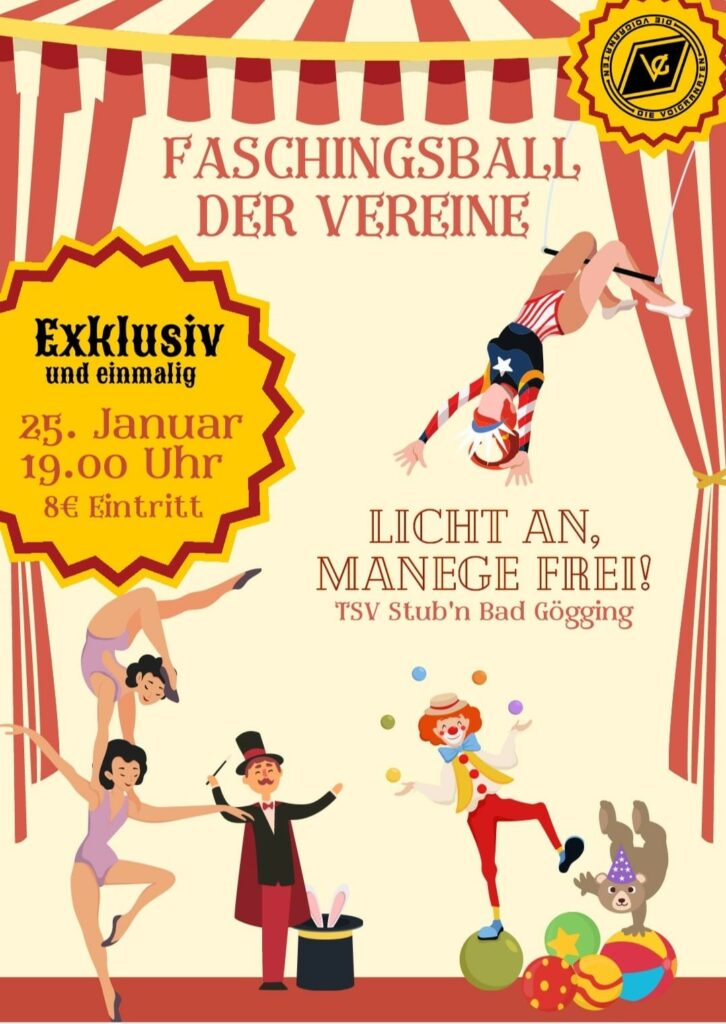Plakat Faschingsball